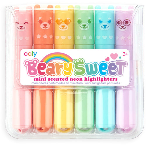 OOLY scent markers Beary sweet mini 6 pcs 3 yrs+ – PSiloveyou
