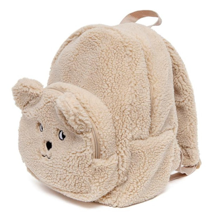 Petit Monkey children's backpack teddy bear sand – PSiloveyou